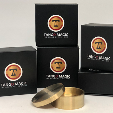 Slot Okito Coin Box Brass Half Dollar (B0019)by Tango -Trick